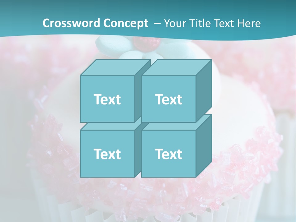 Party Fattening Dessert PowerPoint Template