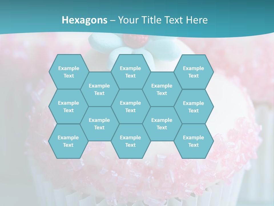 Party Fattening Dessert PowerPoint Template