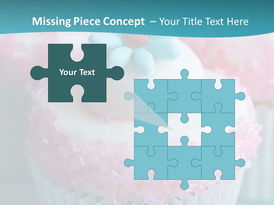 Party Fattening Dessert PowerPoint Template