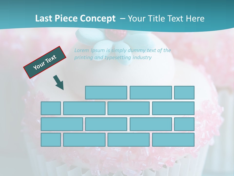Party Fattening Dessert PowerPoint Template