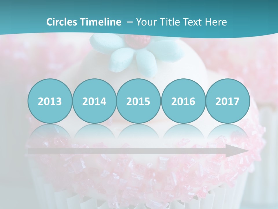 Party Fattening Dessert PowerPoint Template