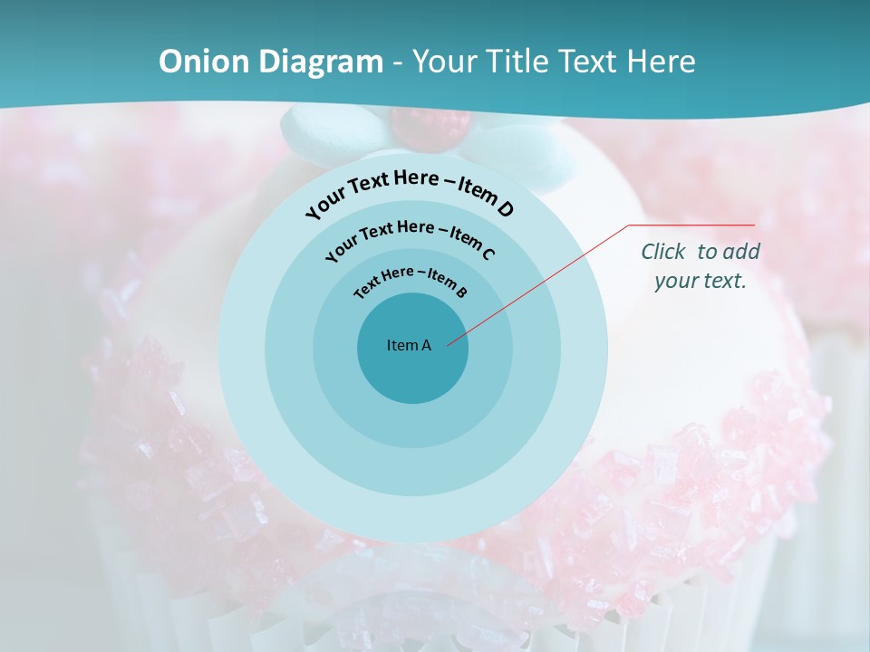 Party Fattening Dessert PowerPoint Template