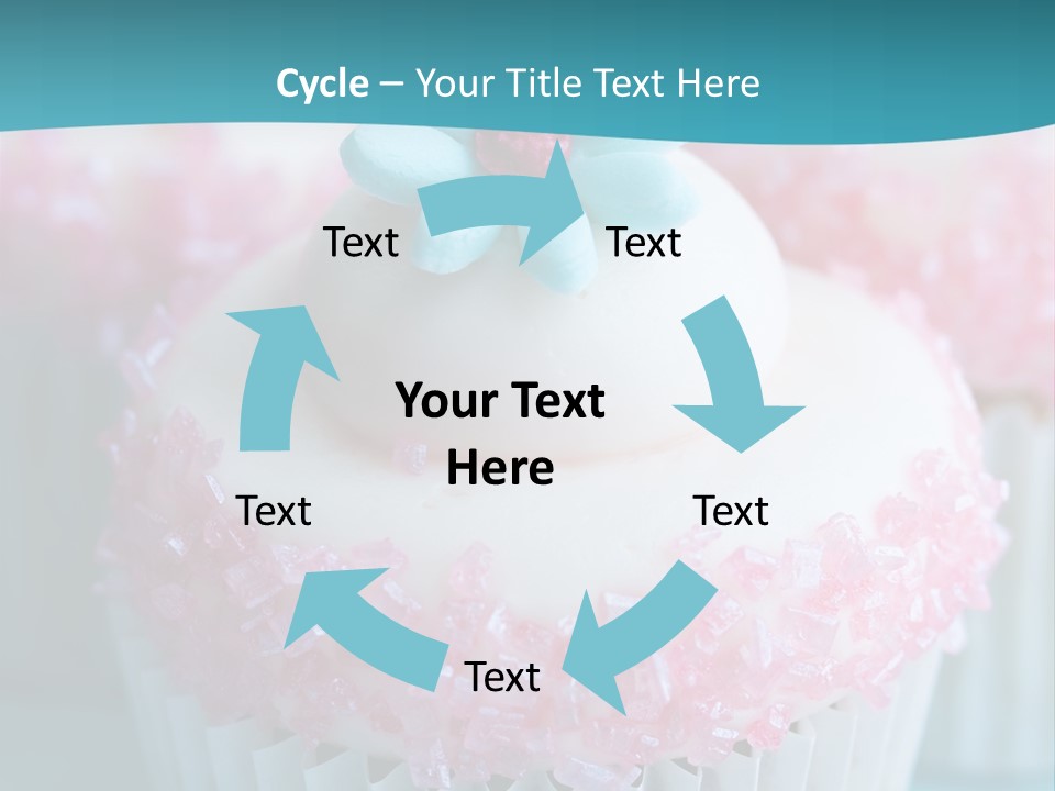 Party Fattening Dessert PowerPoint Template