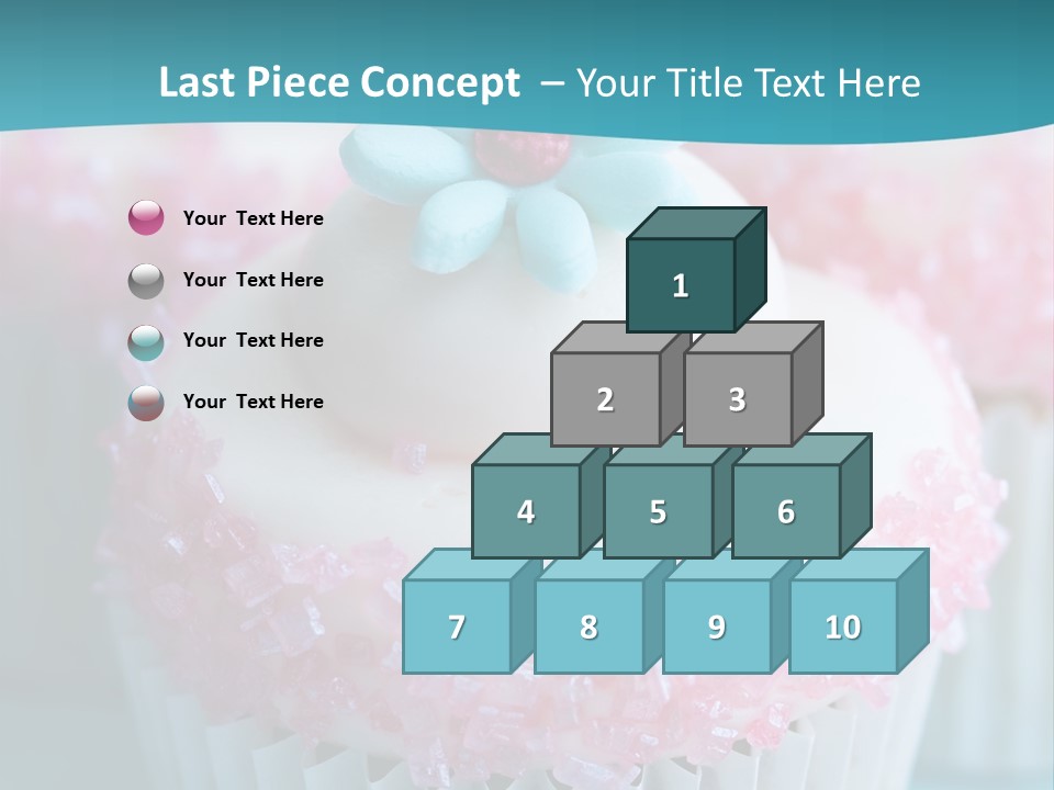 Party Fattening Dessert PowerPoint Template