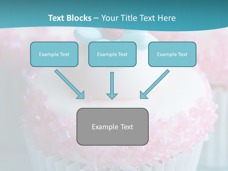 Party Fattening Dessert PowerPoint Template