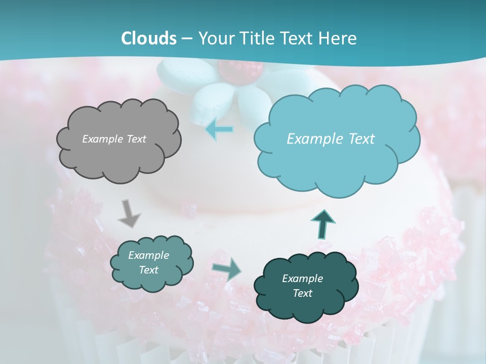 Party Fattening Dessert PowerPoint Template