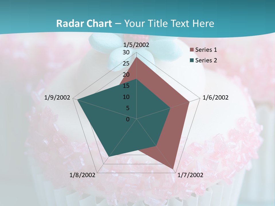 Party Fattening Dessert PowerPoint Template