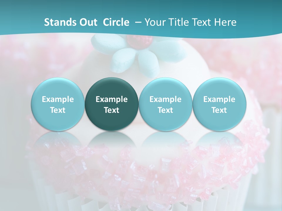 Party Fattening Dessert PowerPoint Template
