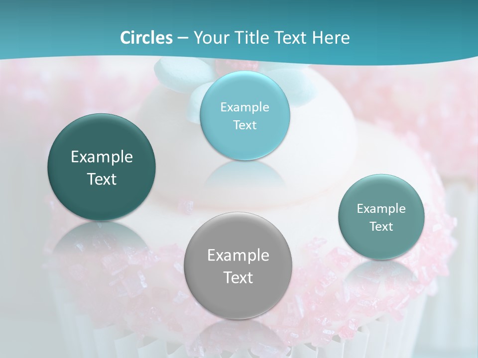 Party Fattening Dessert PowerPoint Template