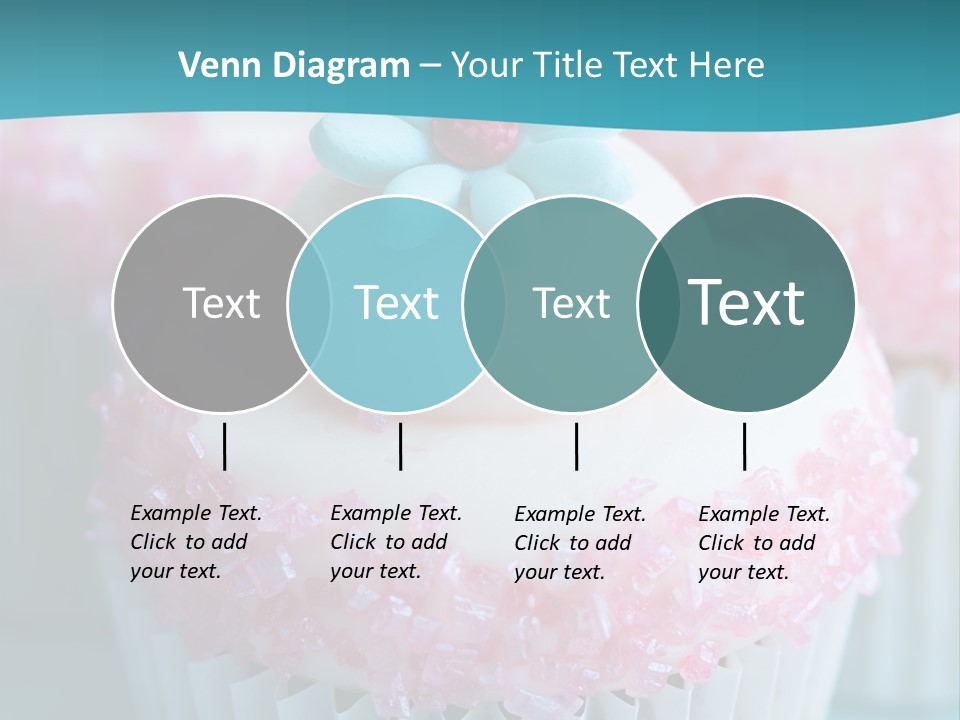 Party Fattening Dessert PowerPoint Template