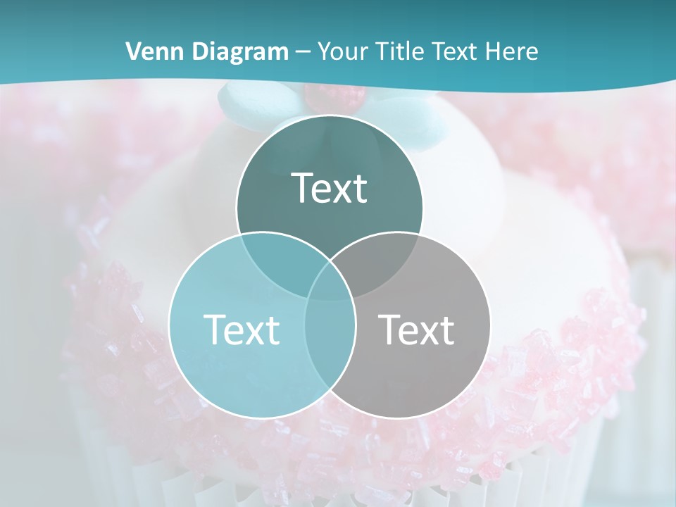 Party Fattening Dessert PowerPoint Template