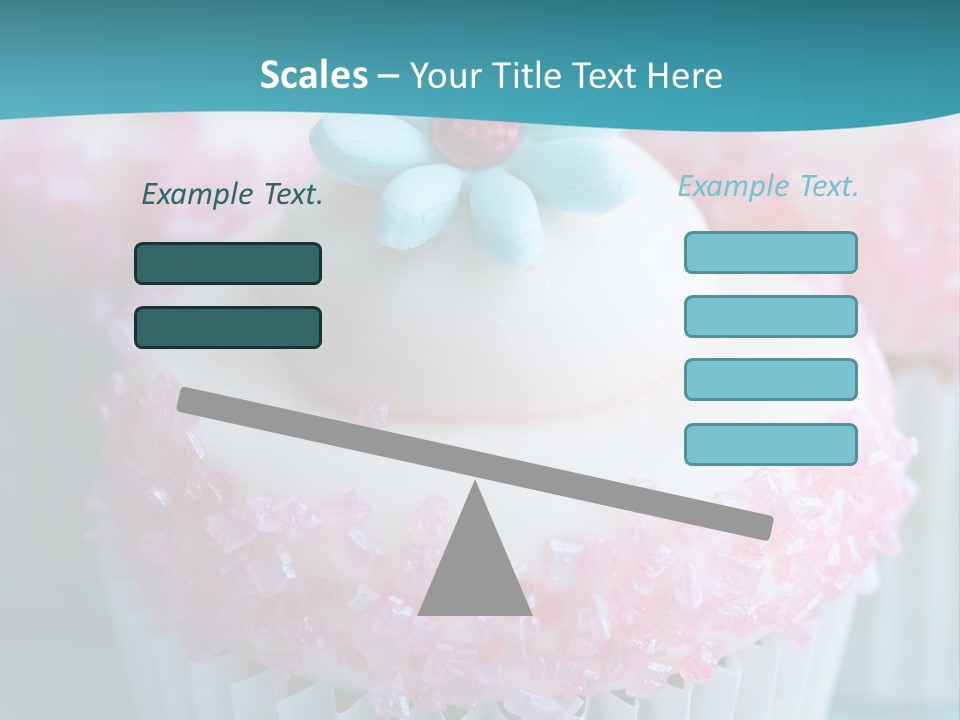 Party Fattening Dessert PowerPoint Template
