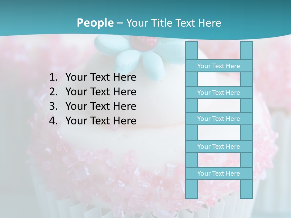Party Fattening Dessert PowerPoint Template