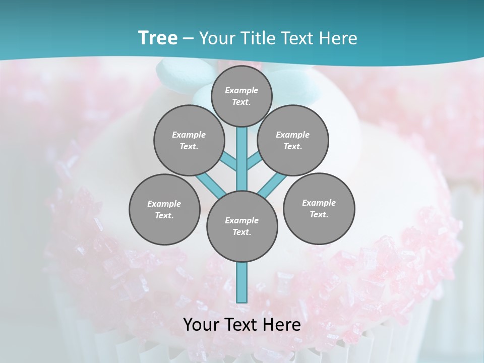 Party Fattening Dessert PowerPoint Template