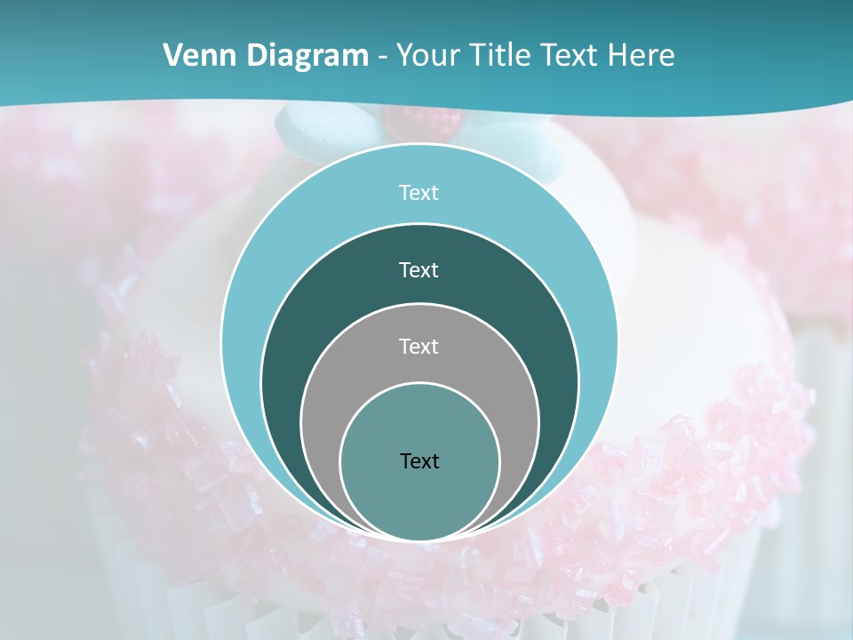 Party Fattening Dessert PowerPoint Template