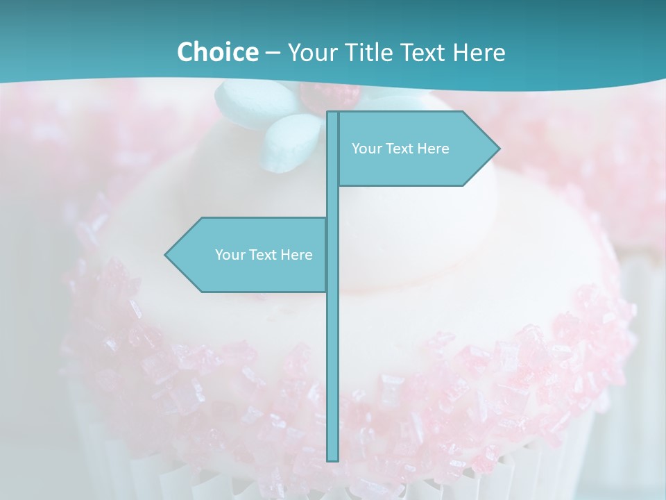 Party Fattening Dessert PowerPoint Template