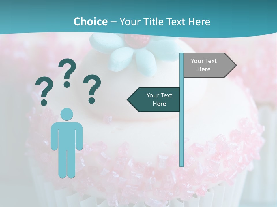 Party Fattening Dessert PowerPoint Template