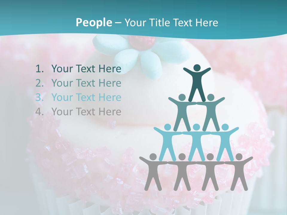 Party Fattening Dessert PowerPoint Template