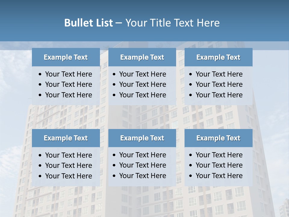 Rent Industry Accommodation PowerPoint Template