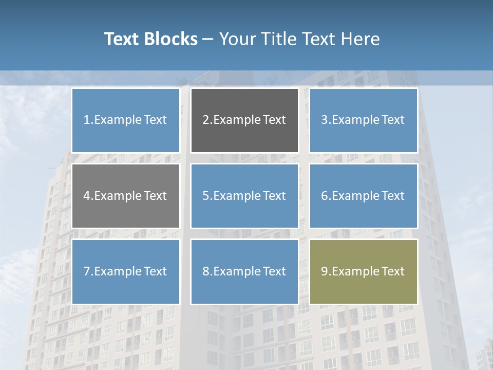 Rent Industry Accommodation PowerPoint Template