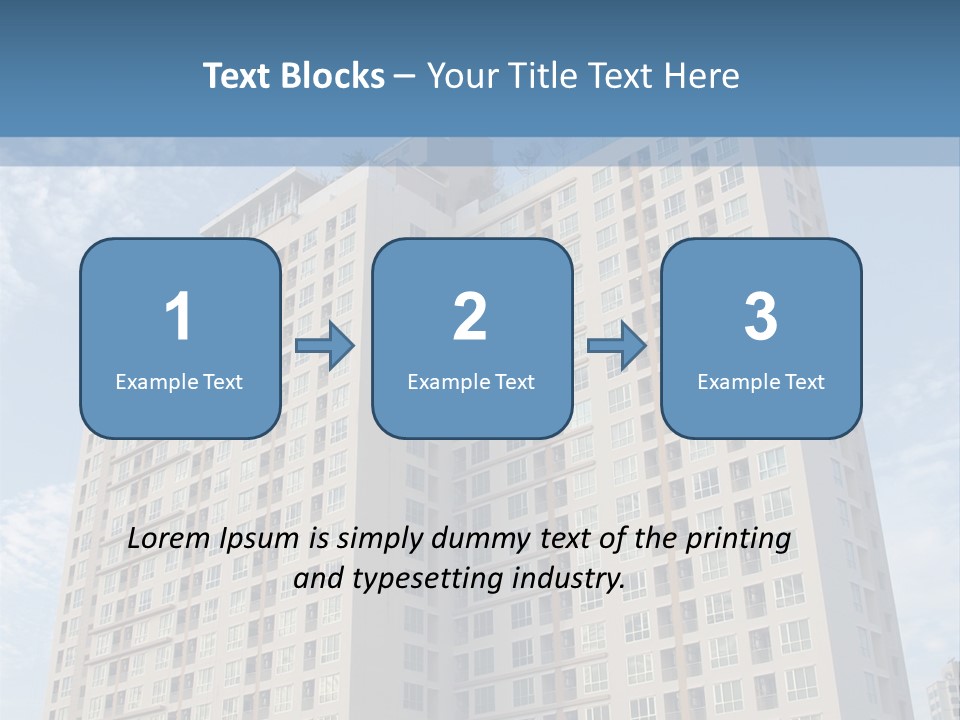 Rent Industry Accommodation PowerPoint Template
