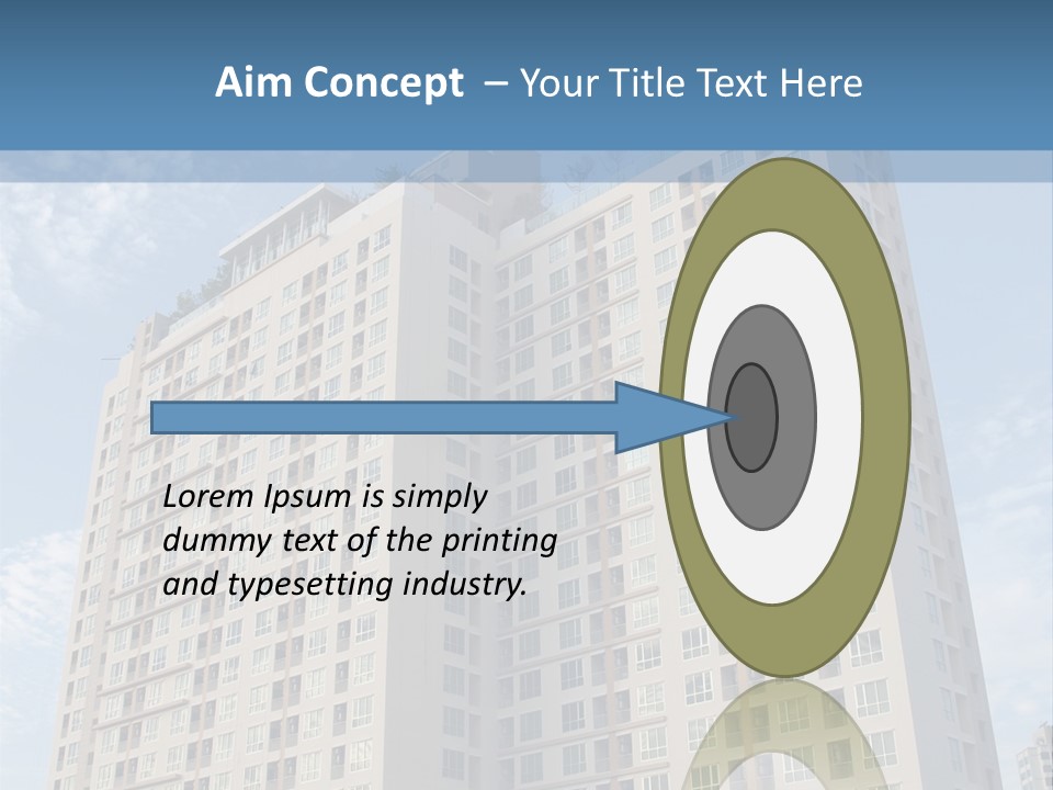 Rent Industry Accommodation PowerPoint Template