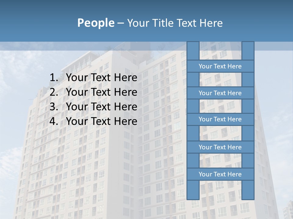 Rent Industry Accommodation PowerPoint Template