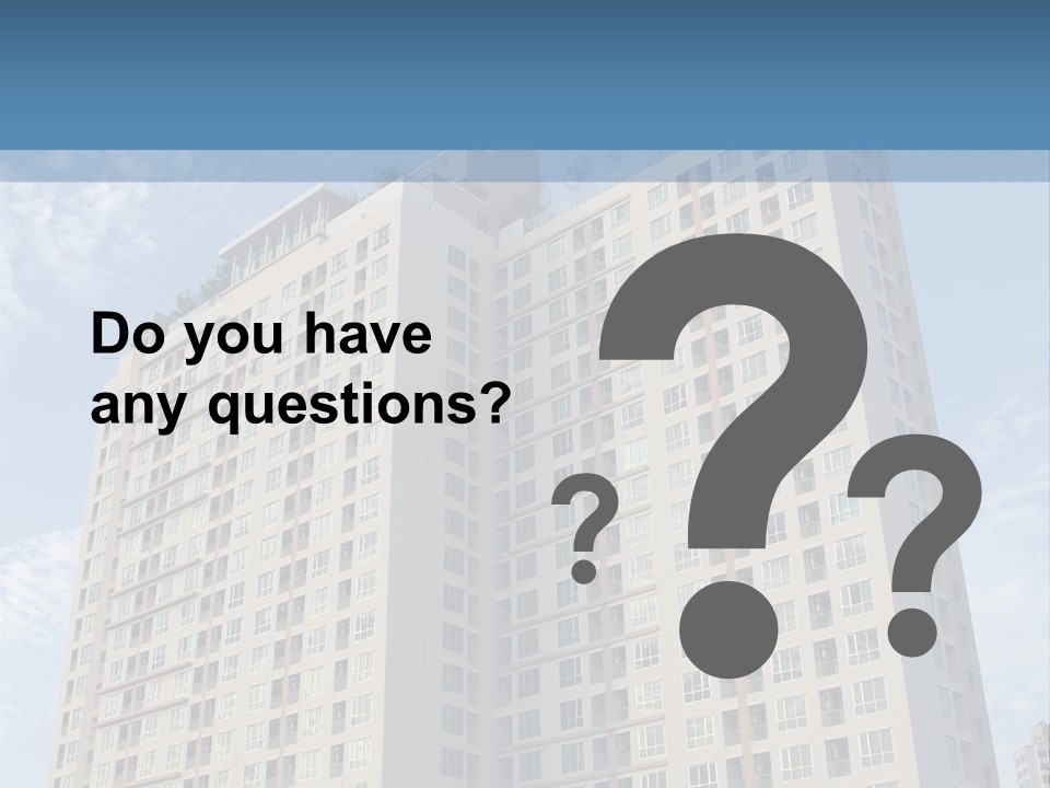 Rent Industry Accommodation PowerPoint Template