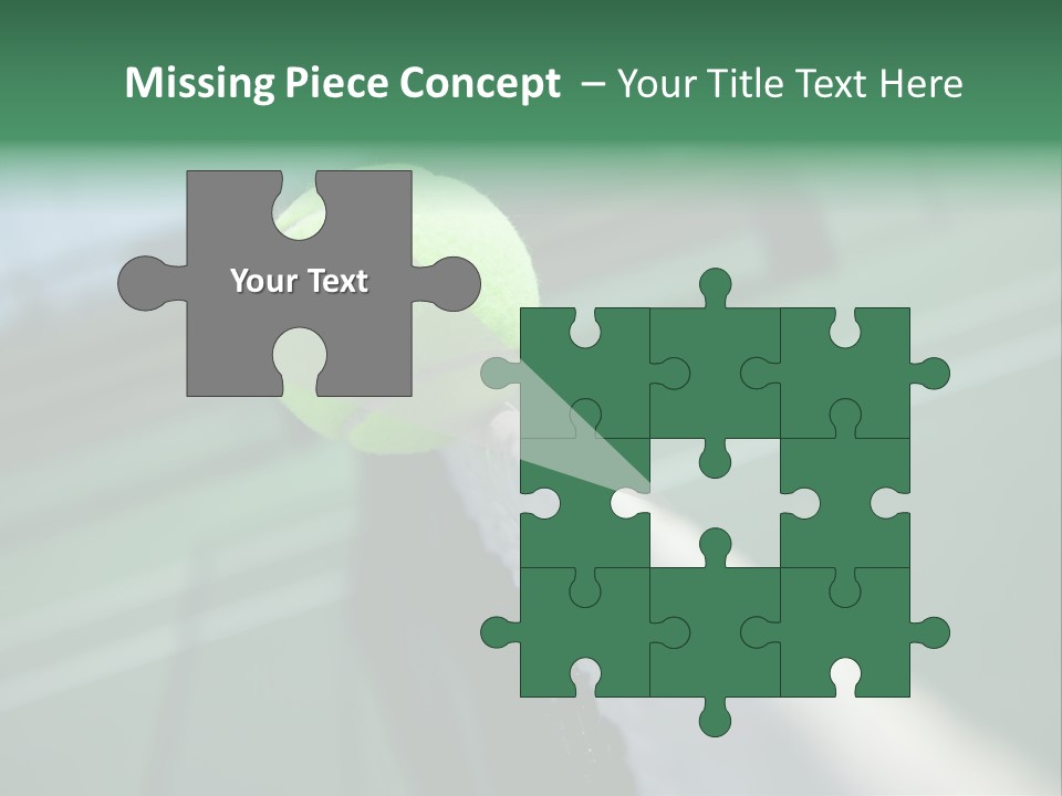 Net Bounce Exercise PowerPoint Template