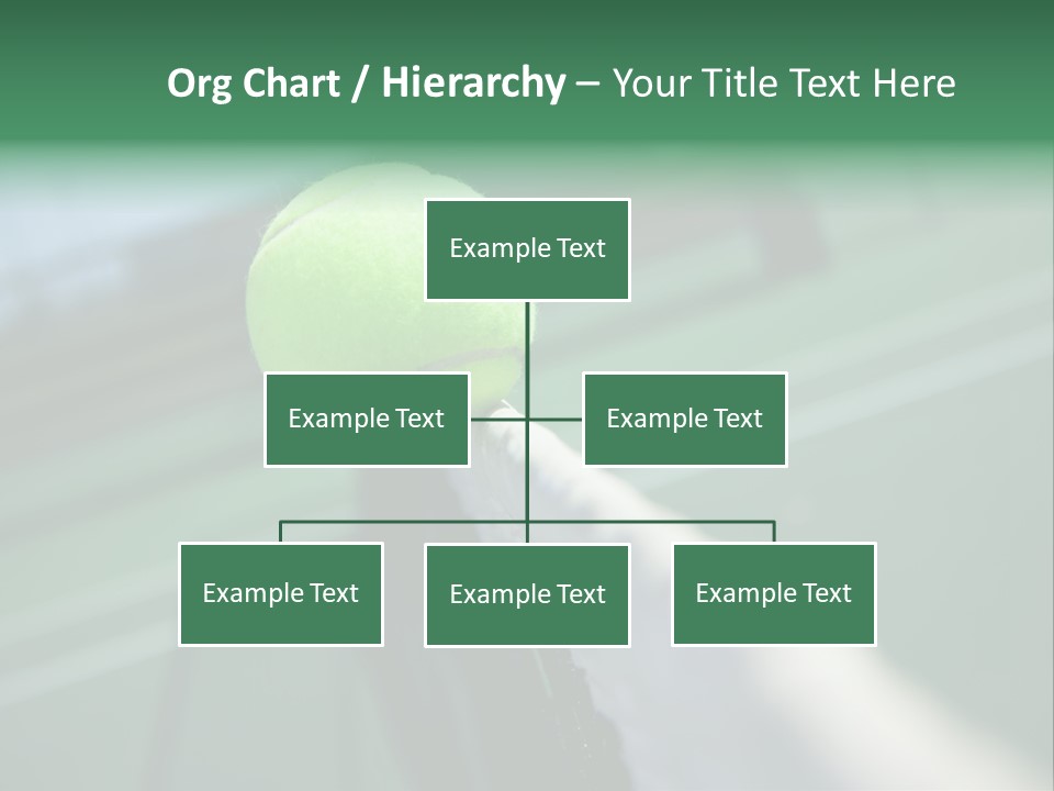 Net Bounce Exercise PowerPoint Template