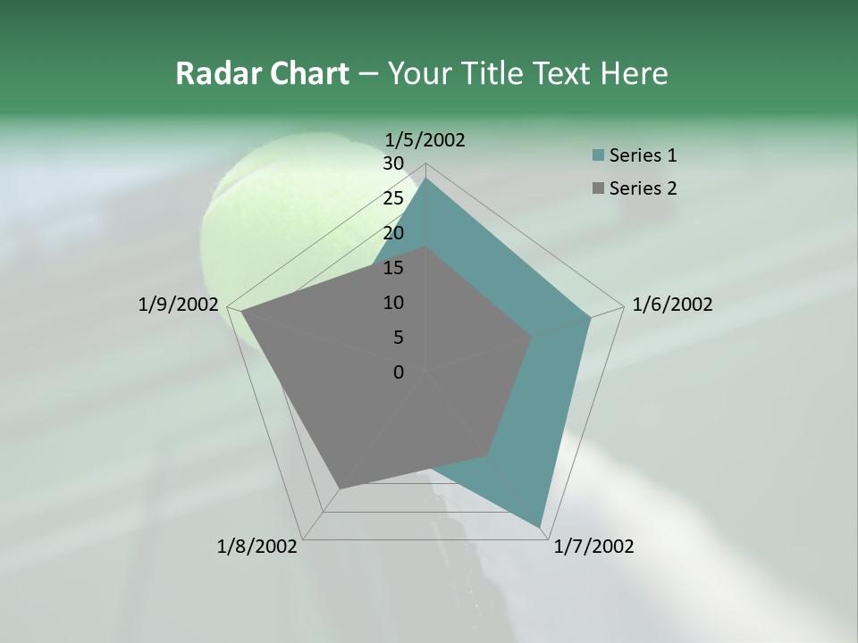 Net Bounce Exercise PowerPoint Template