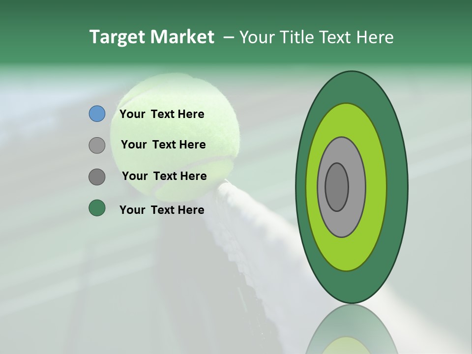 Net Bounce Exercise PowerPoint Template