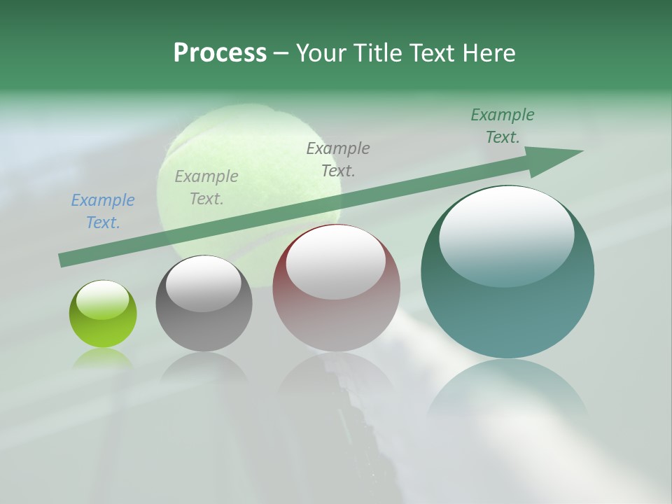 Net Bounce Exercise PowerPoint Template