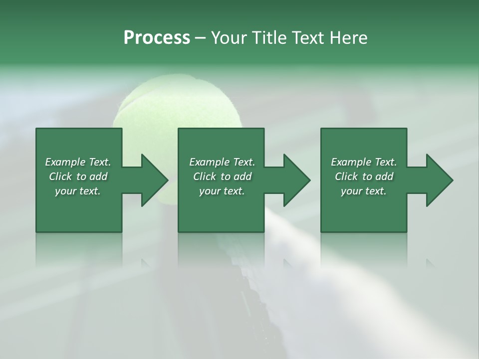 Net Bounce Exercise PowerPoint Template