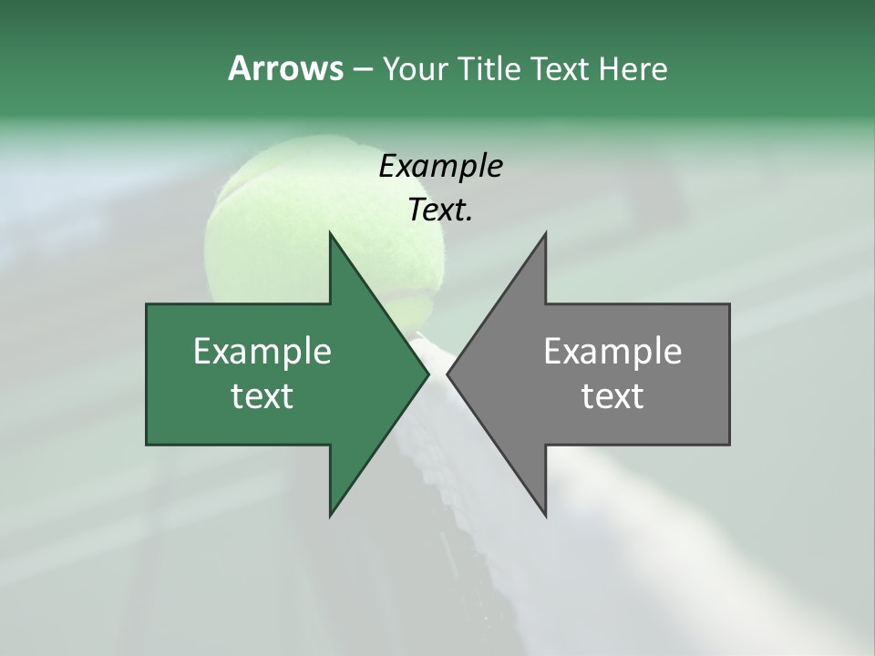 Net Bounce Exercise PowerPoint Template