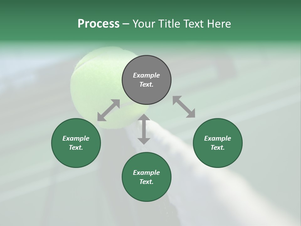 Net Bounce Exercise PowerPoint Template
