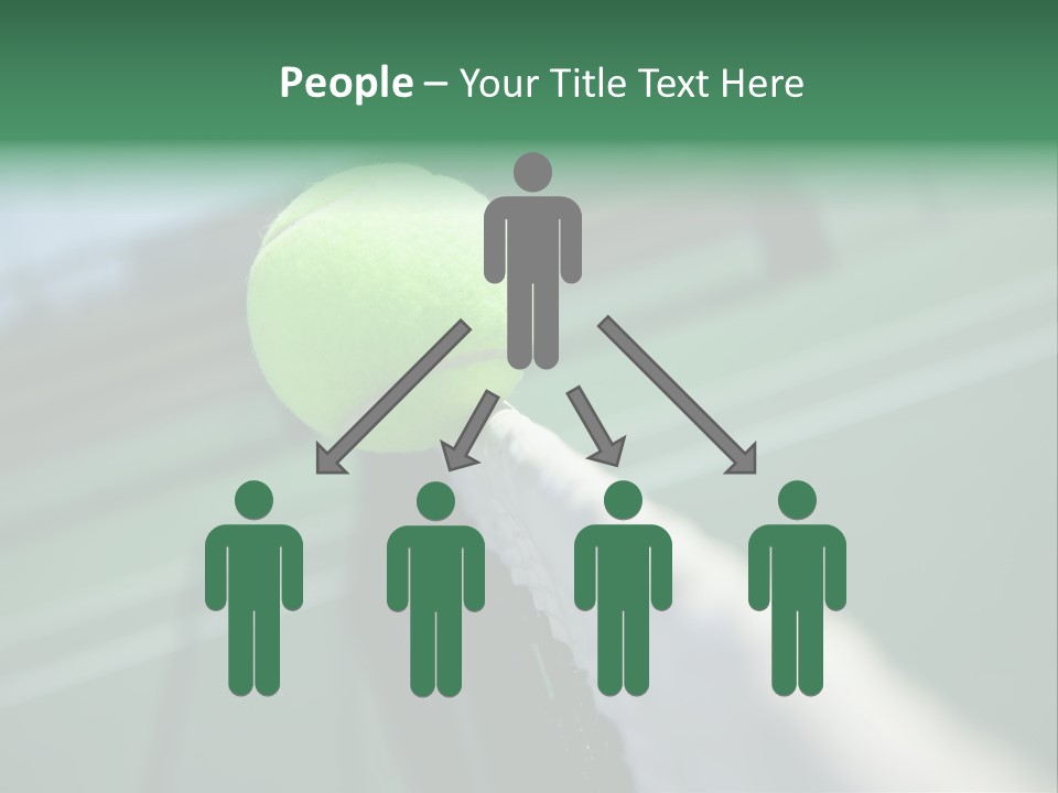 Net Bounce Exercise PowerPoint Template