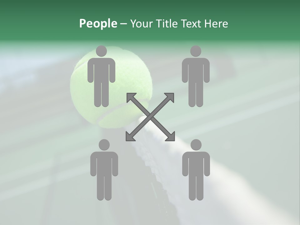 Net Bounce Exercise PowerPoint Template