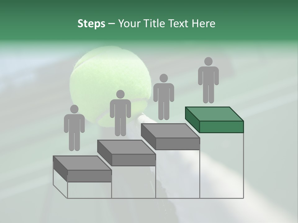 Net Bounce Exercise PowerPoint Template