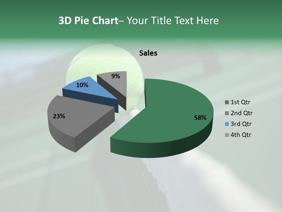 Net Bounce Exercise PowerPoint Template