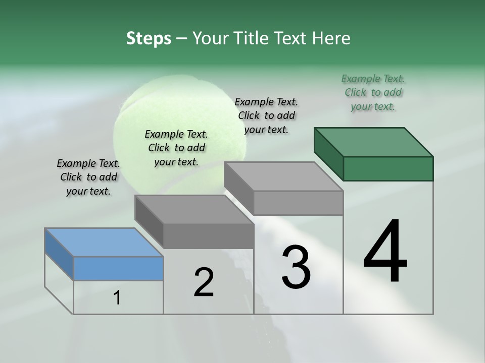 Net Bounce Exercise PowerPoint Template