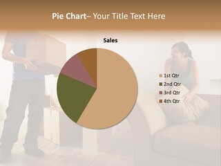 Smiling Couple Object PowerPoint Template