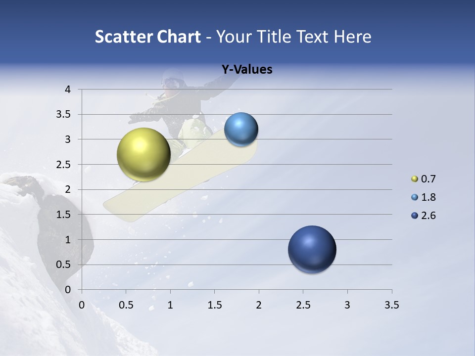 Ride Outdoor Blue PowerPoint Template