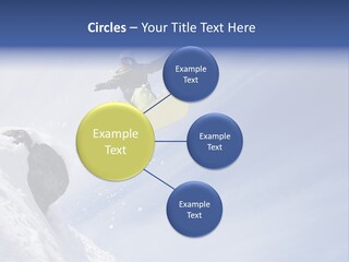 Ride Outdoor Blue PowerPoint Template