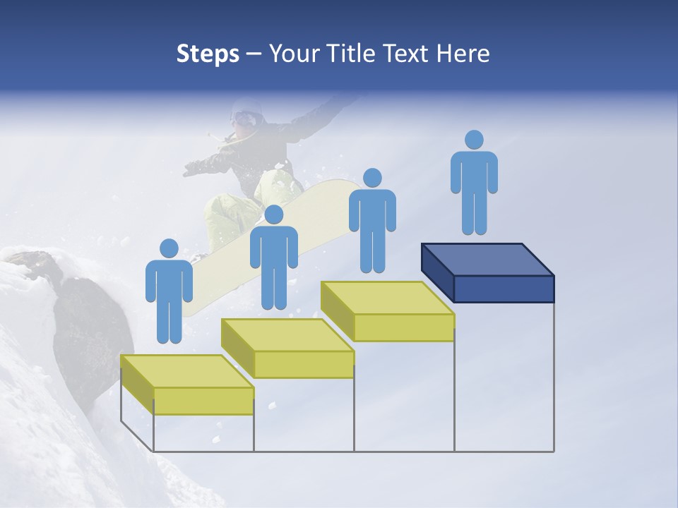 Ride Outdoor Blue PowerPoint Template