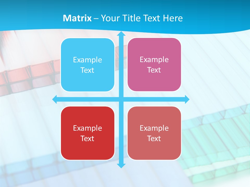 Polycarbonate Skylight Conservatory PowerPoint Template