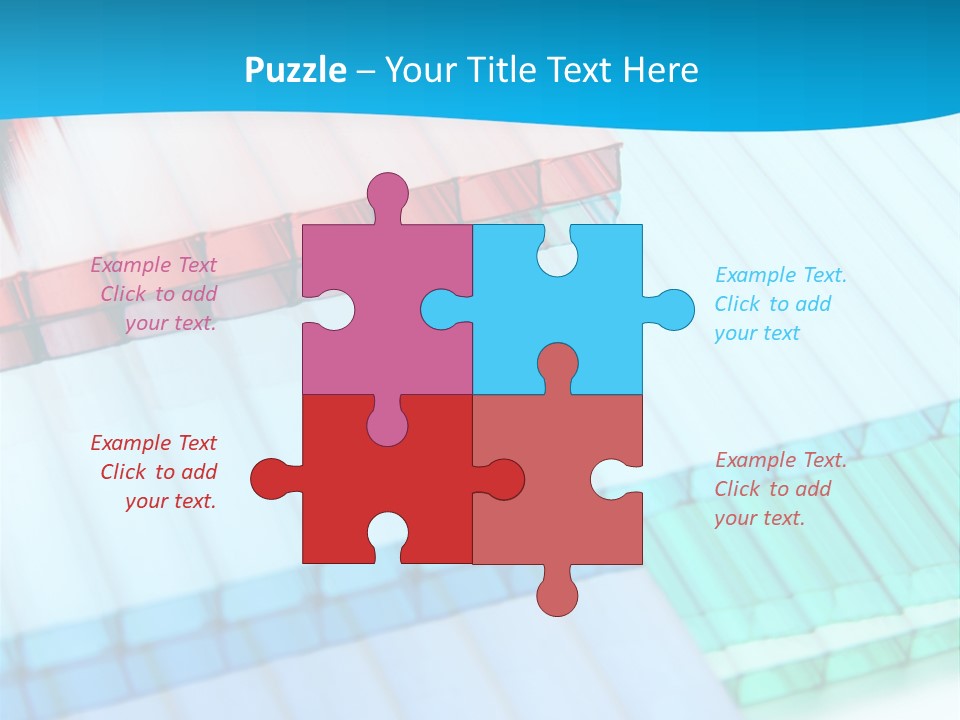 Polycarbonate Skylight Conservatory PowerPoint Template