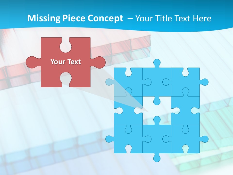 Polycarbonate Skylight Conservatory PowerPoint Template