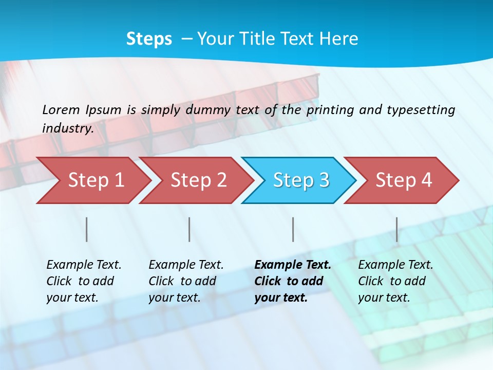 Polycarbonate Skylight Conservatory PowerPoint Template