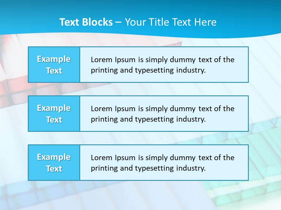 Polycarbonate Skylight Conservatory PowerPoint Template
